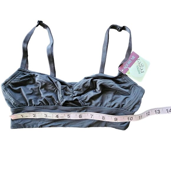 NWT Adore Me wireless bra Black front cut out sz xs - Picture 6 of 9